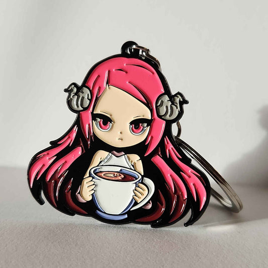 Active Pursuit Hot Chocolate Keychain