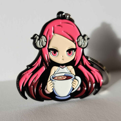 Active Pursuit Hot Chocolate Keychain