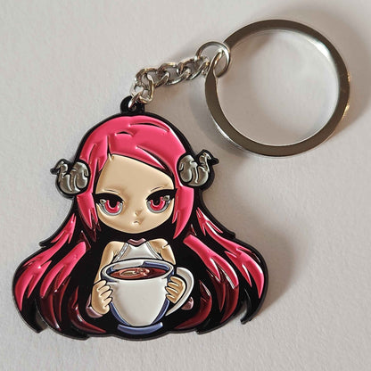 Active Pursuit Hot Chocolate Keychain